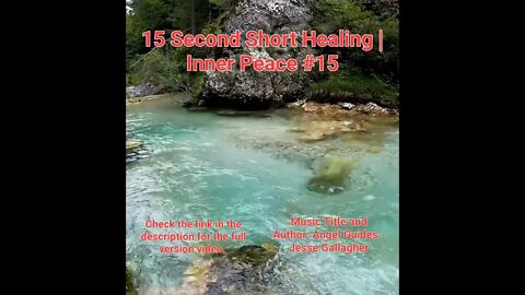 15 Second Short Healing Inner Peace | Meditation Music | Angel Guides | #15 #Meditation #shorts