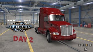 ATS | American Truck Simulator | Steamboat Springs Colorado To Vernal Utah Articulated Tank | Day 2