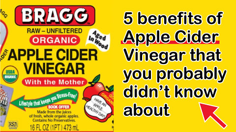 5 Amazing benefits of Apple Cider Vinegar