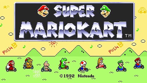 Super Mario Kart (SNES) 🏎️ Mushroom & Flower Cup 🏁 150cc 🏆 Gold 🏆 (Nintendo 1992)