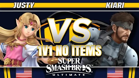 Justy (Zelda) vs. Kiari (Snake) - SSBU Demo - TBH8