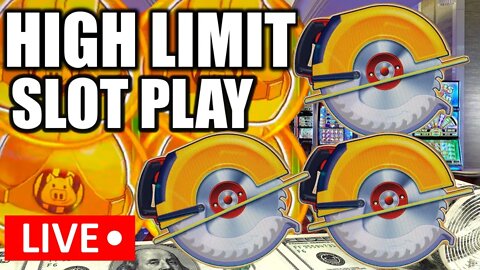 🔴LIVE AT HARD ROCK CASINO! MASSIVE HIGH LIMIT SLOT PLAY| Huff N' More Puff Slot Machine