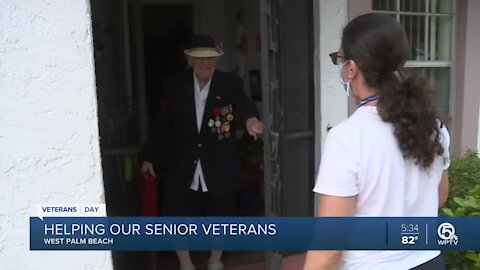 Meals on Wheels of the Palm Beaches honors home-bound senior veterans