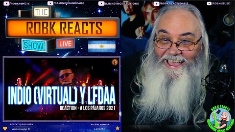 Viva Argentina!! Indio (virtual) y LFDAA Reaction - A los pájaros 2021