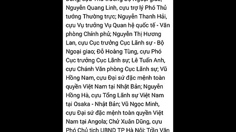 Danh Sách Đề Nghị Truy Tố ( Sơ Bộ )#shorts