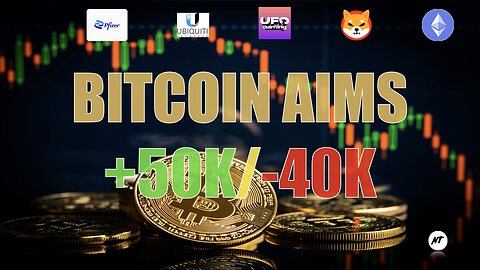 Bitcoin aims +50K or -40K | NakedTrader