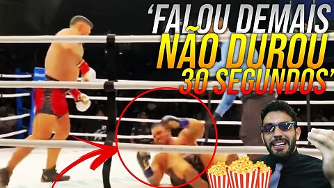 POBRE LOCO VS REY PHYSIQUE: NOCAUTE NO 1º ROUND kkkkkkkkkkkkkkkkkkkk