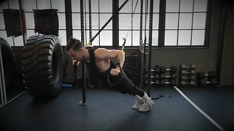 TRX Push Up Press Exercise Tutorial