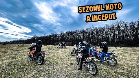 Prima iesire pe motociclete in 2023 - exploram satele si dealurile din Iasi si Vaslui