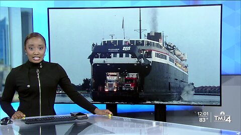 SS Badger, ferry that carries traffic across Lake Michigan, out for season after ramp system damaged