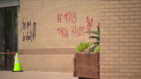 Vandals target Lafayette church with anti-police graffiti