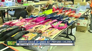 Service League of Green Bay prepares children for school