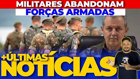 🚨URGENTE: Onda de pedidos de baixa de Oficiais do Exército e Aeronáutica assusta comandantes.