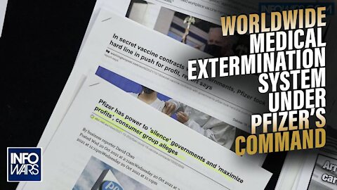 US Govt. Signed Secret Treaty with Pfizer- Worldwide Medical Extermination System