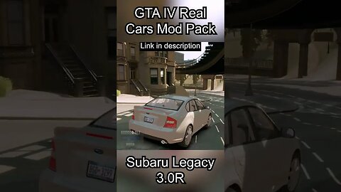 Subaru Legacy 3.0R - GTA IV Real Car Mods #shorts