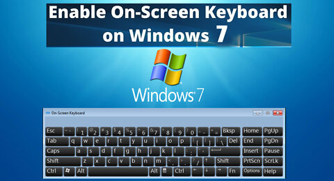 Keyboard In Pc Screen | Computer Me Keyboard Kaise Laye