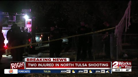 Two people shot in N. Tulsa domestic disturbance