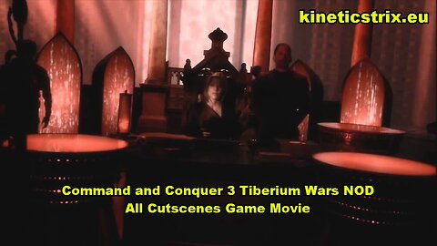 Command and Conquer 3 Tiberium Wars NOD All Cutscenes Game Movie