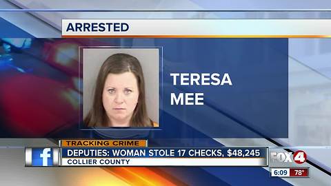 Woman accused of stealing thousands of dollars from employer