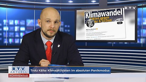 Trotz eisiger Kälte: Klimahysteriker im Panikmodus!@RTV Privatfernsehen🙈