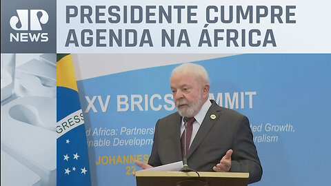 Lula se encontra com presidente de Angola em Luanda nesta sexta (25)