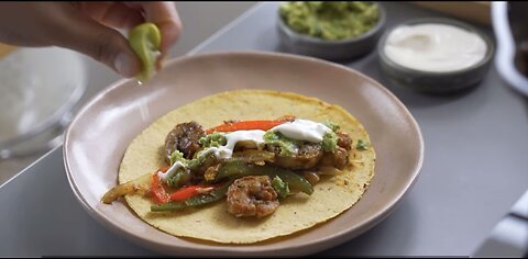 Shrimp Fajitas Recipe with Homemade Fajita Seasoning