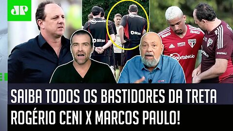 "TEVE TRETA no São Paulo! O Rogério Ceni FOI PRA CIMA do Marcos Paulo e DIZEM que..." SAIBA TUDO!