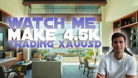 Watch Me Make $4,500 Live Day Trading Gold