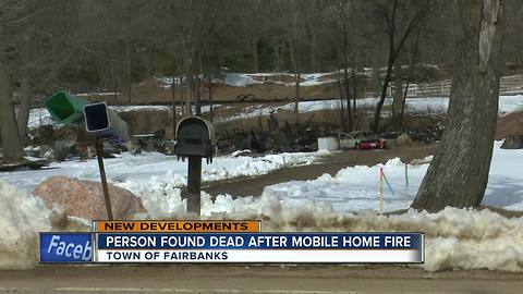 One person dead after Shawano County mobile home fire