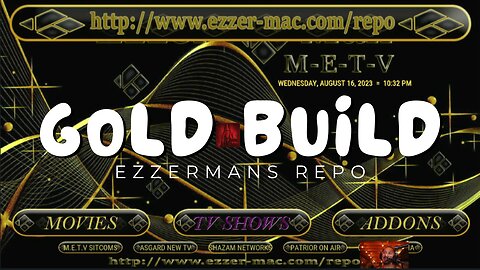 Kodi Builds - Gold - Ezzermans Repo