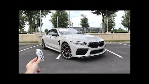 2022 BMW M8 Competition Gran Coupe: commissioning, exhaust, test drive and review