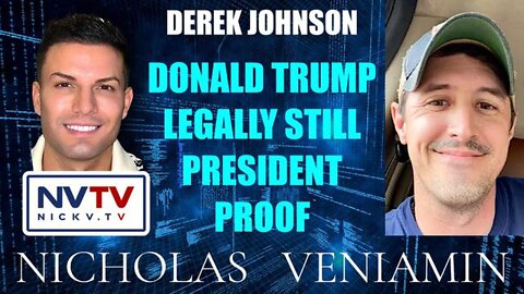 Former Military Derek Johnson Proves Donald Trump is Legally still President