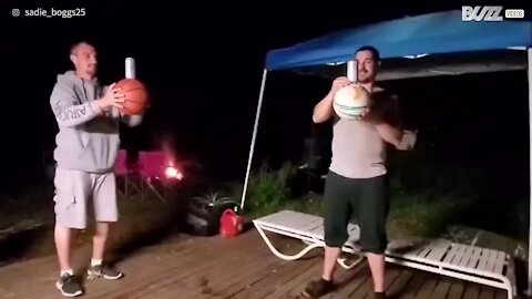 Un Basketball Beer Challenge qui tourne mal!