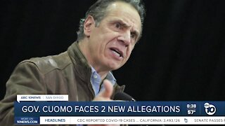 NY Governor Andrew Cuomo faces two new allegations of inappropriate conduct