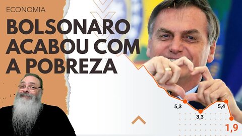 VÃO tentar FAZER você ESQUECER que FOI BOLSONARO quem ACABOU com a POBREZA no BRASIL, e sem QUEBRAR