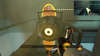 GLaDOS boss fight in Portal & Portal RTX