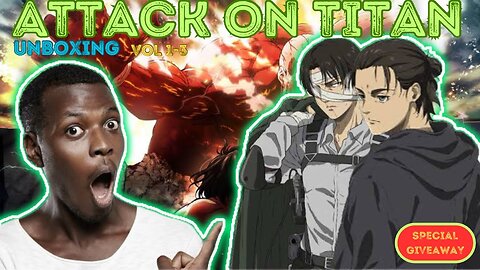 ATTACK ON TITAN Manga Volume 1 to 3 UNBOXING !!! AOT ANIME MANGA In HINDI | SPECIAL GIVEAWAY