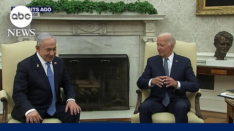 Biden and Netanyahu hold meeting at White House