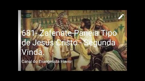 681- Zafenate-Paneia Tipo de Jesus Cristo - Segunda Vinda.