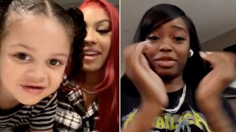 G Herbo & Ari Fletcher's Son Yosohn Hangs Up On Mommy's Friend! 🙄