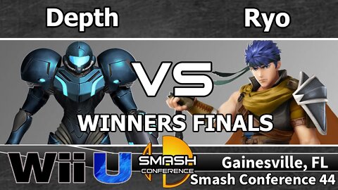 Depth (Samus) vs. MVG|Ryo (C. Falcon & Ike) - SSB4 Winners Finals - SC44