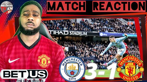 MANCHESTER CITY 3-1 MANCHESTER UNITED | FAN REACTION | Premier League - Ivorian Spice Reacts