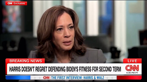 Kamala says she has NO REGRETS about covering up Joe Biden’s health