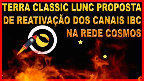 TERRA CLASSIC LUNC PROPOSTA DE REATIVAÇÃO DOS CANAIS IBC NA REDE COSMOS