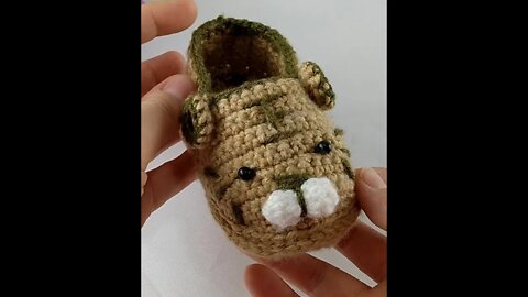 How To Crochet A Baby Bootie #shorts