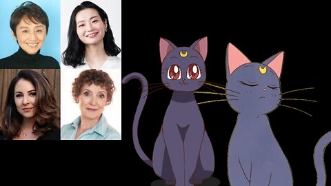 Anime Voice Comparison- Luna (Sailor Moon)