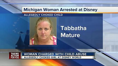 Authorities: Woman chokes teen for blocking view of fireworks at Disney