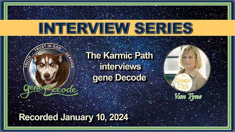 Laura from The Karmic Path Interviews gene Decode (January 10, 2024)