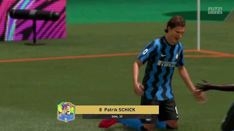 Fifa21 FUT Squad Battles - Patrick Schick goal