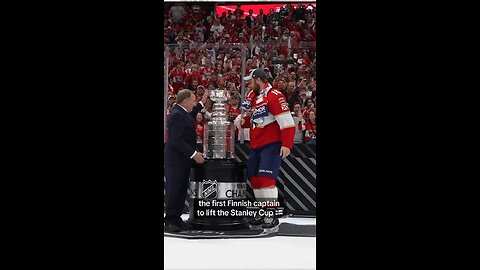 Aleksander Barkov and the Florida Panthers are Stanley Cup Champions! 🏆